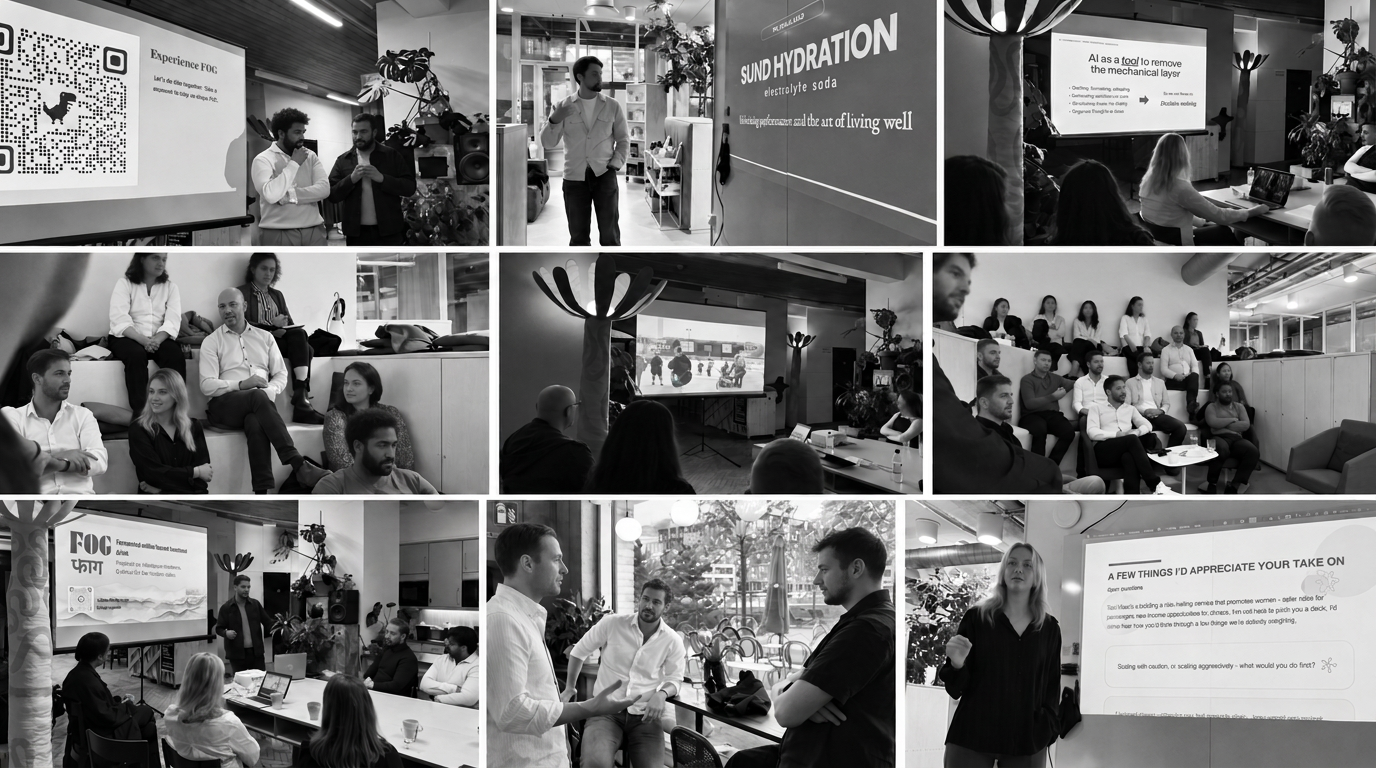 Moments from The Collab sessions in Malmö